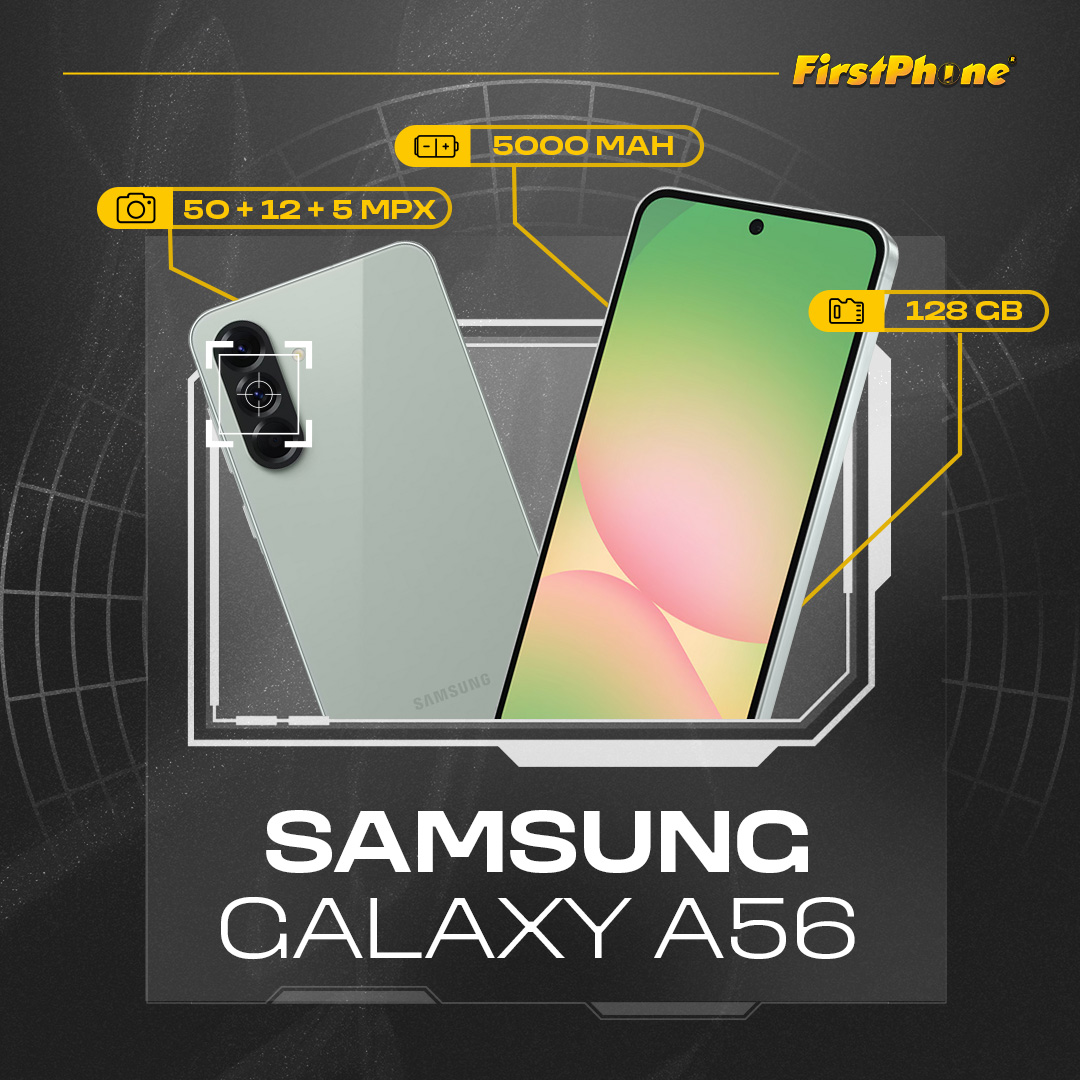 🔋 Egész nap bírja. Mindenben segít. Galaxy A56.