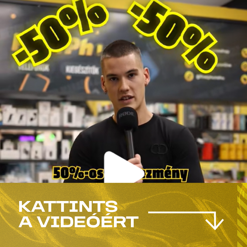🖤 Black Friday: akár 50% kedvezmény!