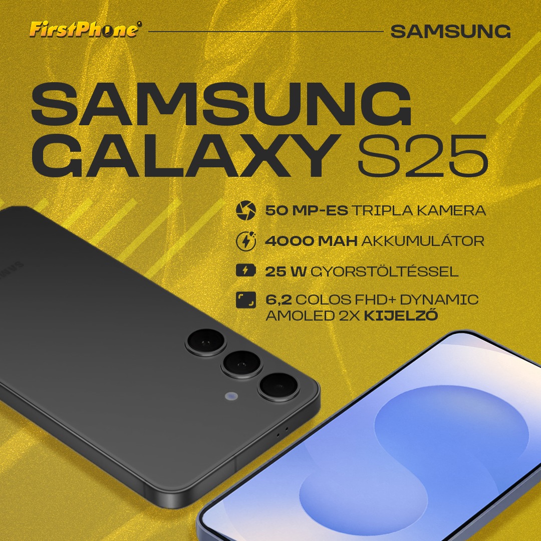 Ismerd meg a villámgyors Galaxy S25-öt! ⚡