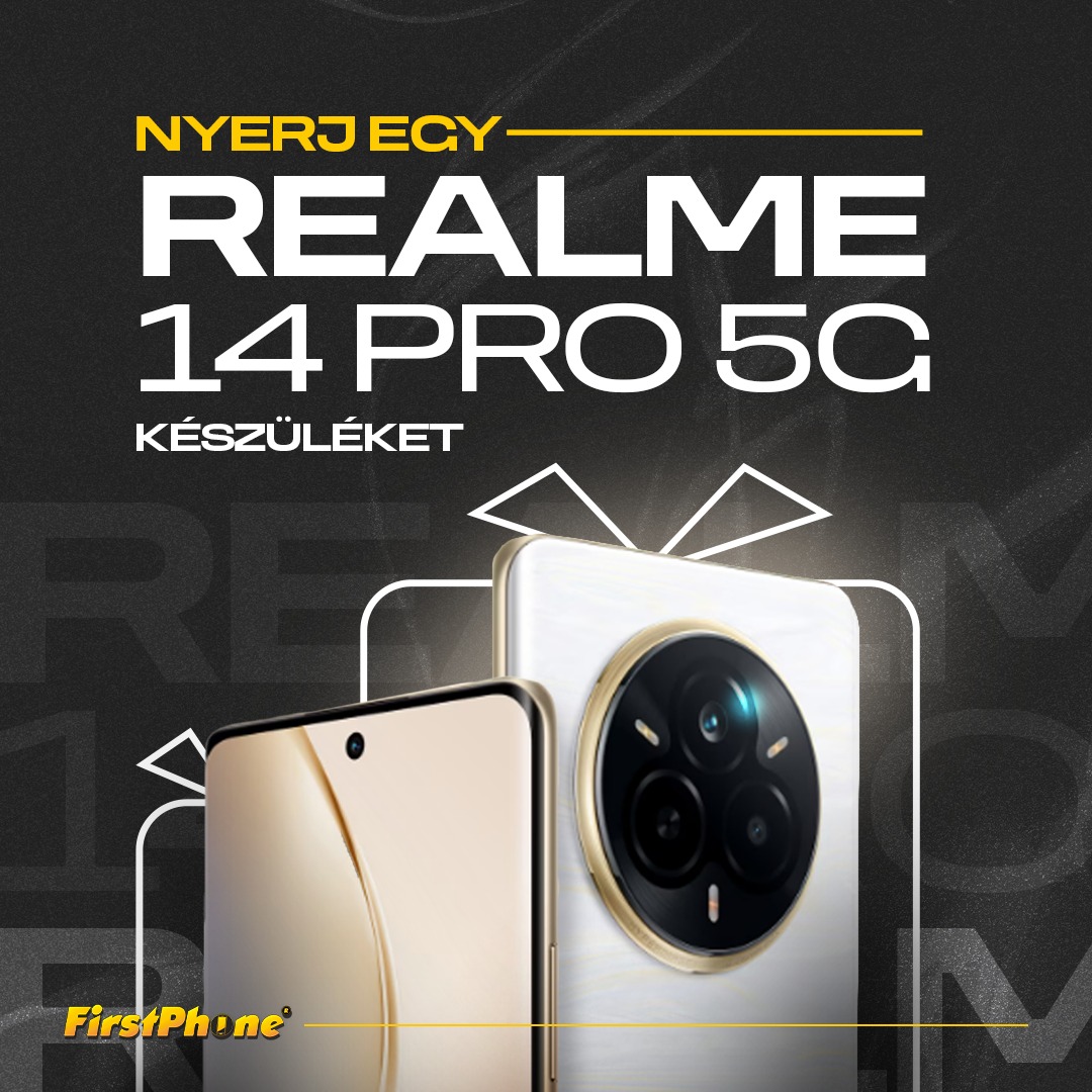 Nyerj egy Realme 14 Pro 5G-t!