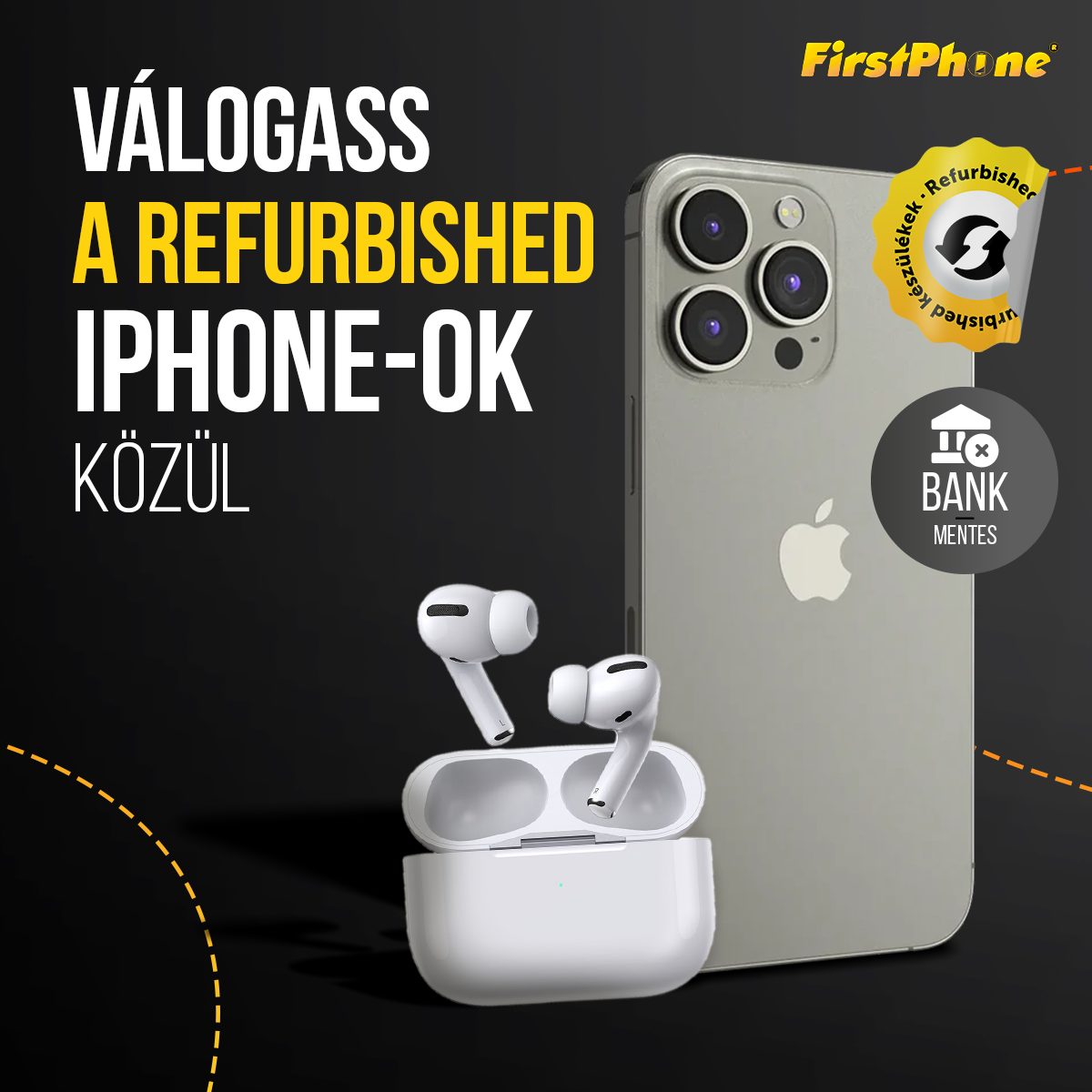 Válogass a REFURBISHED iPhone-ok közül!