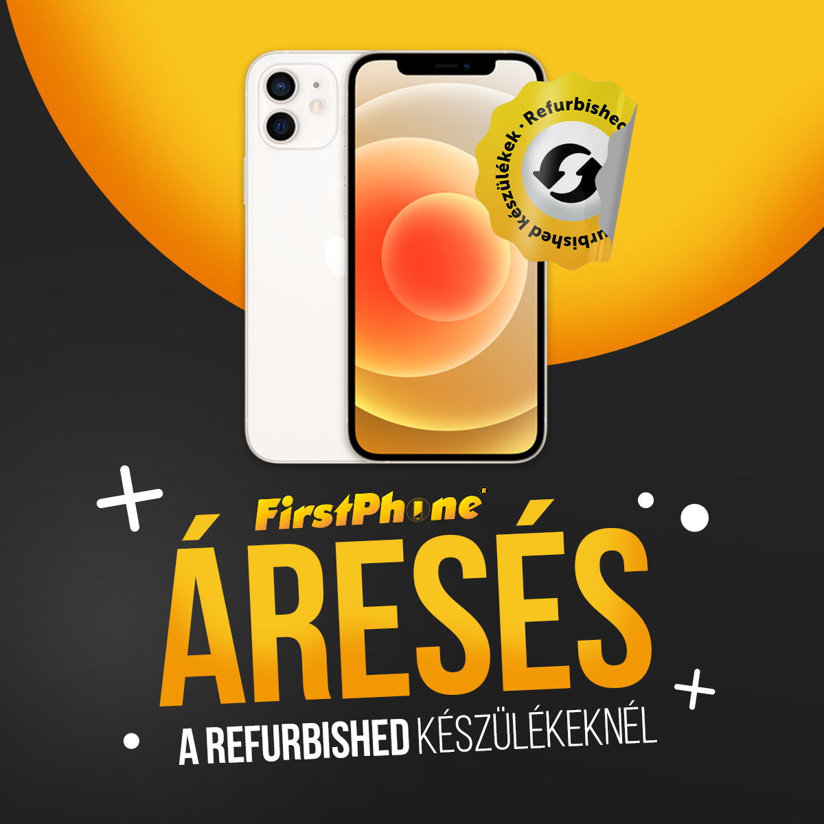 Áresés refurbished telefonoknál!