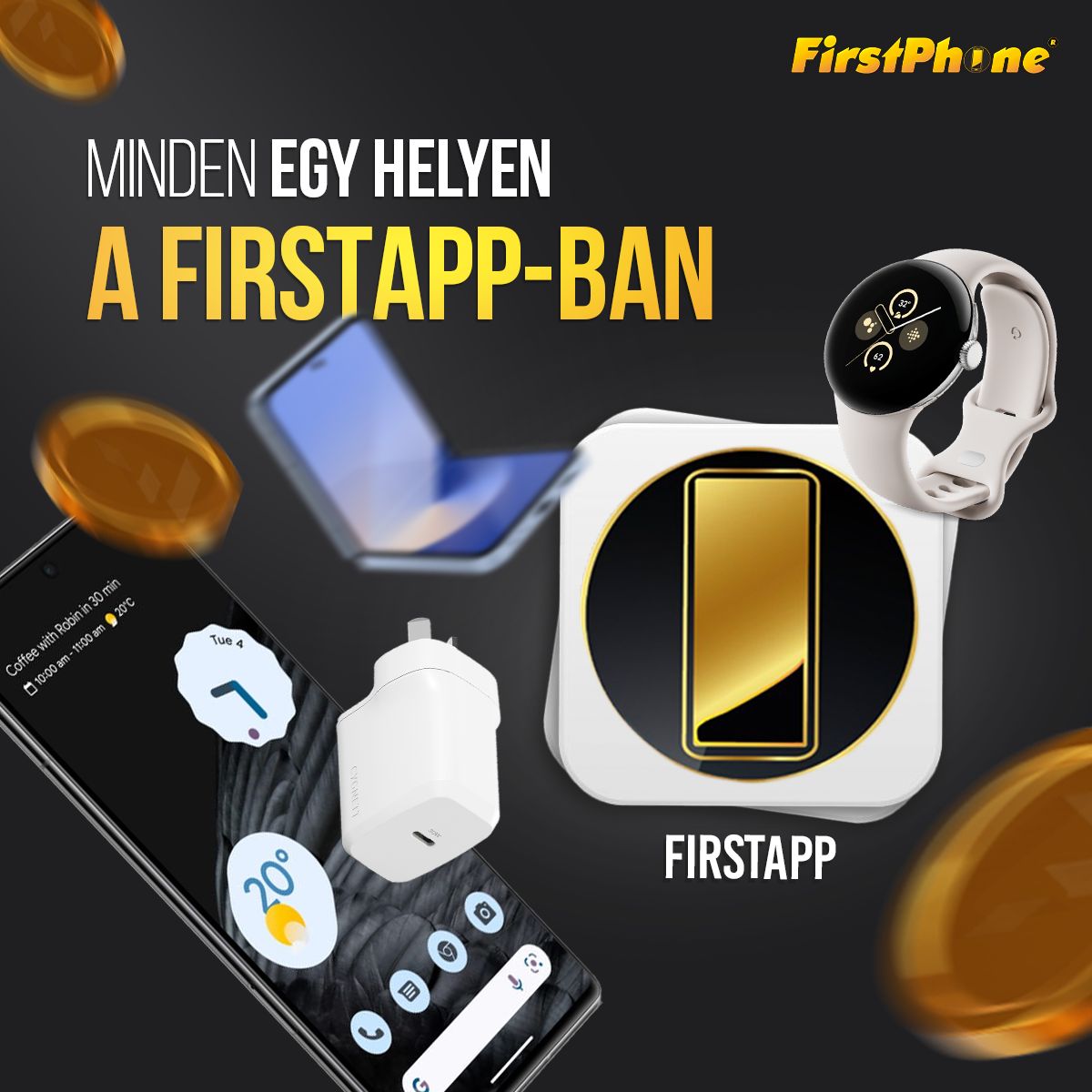 Intézz mindent egy helyen a FirstApp-pal! 🚀