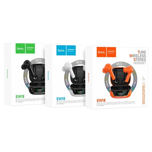 Hoco EW18 vezeték nélküli headset, fehér