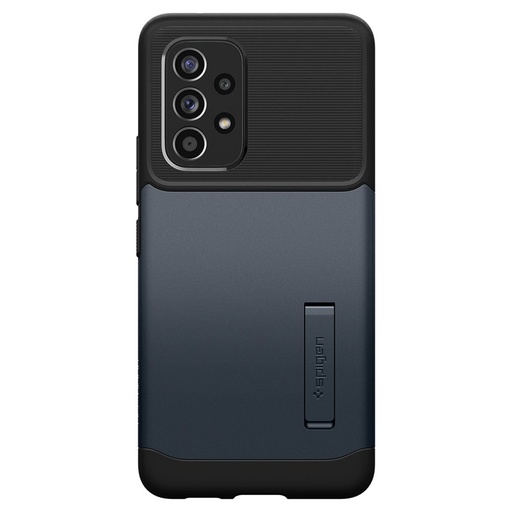 Samsung Galaxy A53 Spigen slim armor ütésálló hátlap tok (Kék)