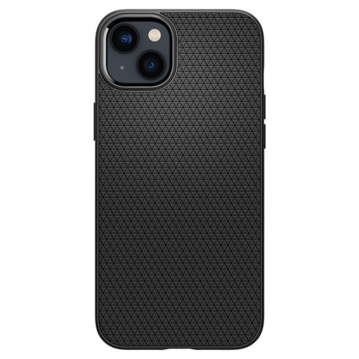 Apple iPhone 14 Spigen liquid air prémium hátlap tok (Matt Fekete)
