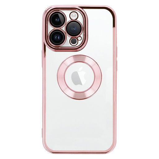 Apple iPhone 13 Pro Beauty átlátszó hátlap tok (Rózsaszín)