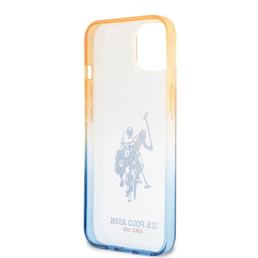 Apple iPhone 14 U.S. Polo double horse bumper hátlap tok (Kék) - USHCP14SUGRBR