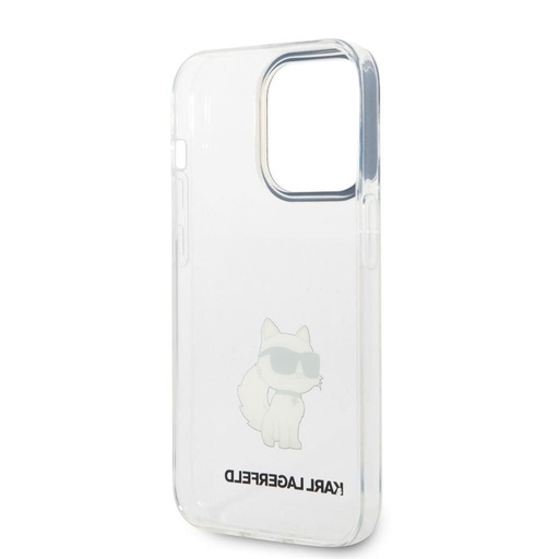 Apple iPhone 14 Pro Max Karl Lagerfeld IML Choupette NFT tok (Átlátszó) – KLHCP14XHNCHTCT