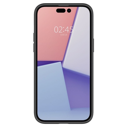 Apple iPhone 14 Pro Spigen ultra hybrid prémium hátlap tok (Fekete)