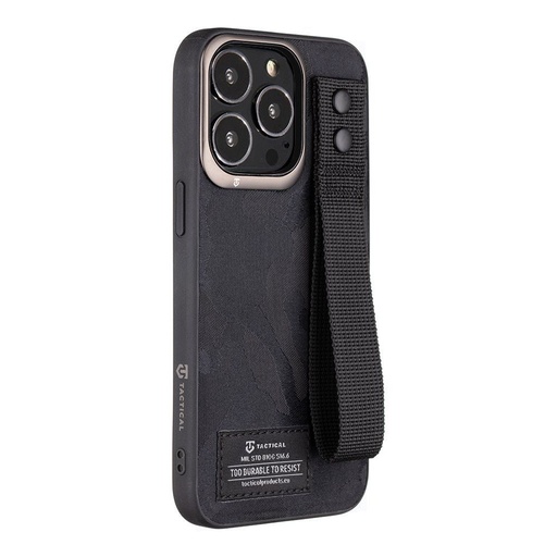 Apple iPhone 13 Pro Tactical camo troop hátlap tok (Fekete)