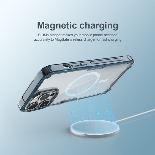 Apple iPhone 14 Pro Nillkin Nature Pro MagSafe hátlap tok (Átlátszó)