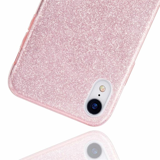 Samsung Galaxy S22 glitter 3in1 hátlap tok (Rózsaszín)