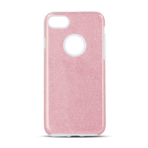Apple iPhone 7 / iPhone 8 / iPhone SE 2020 / iPhone SE 2022 glitter 3in1 hátlap tok (Rozéarany)