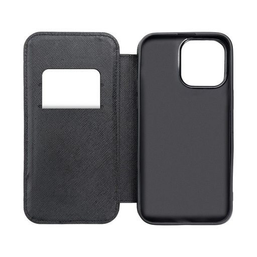 Apple iPhone 14 Puffer book notesz tok (Fekete)