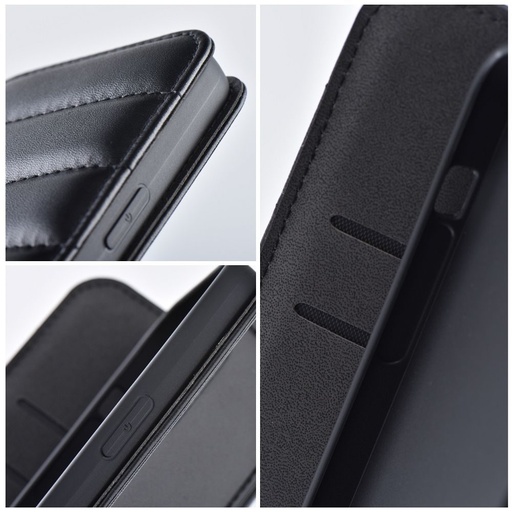 Apple iPhone 11 Puffer book notesz tok (Fekete)