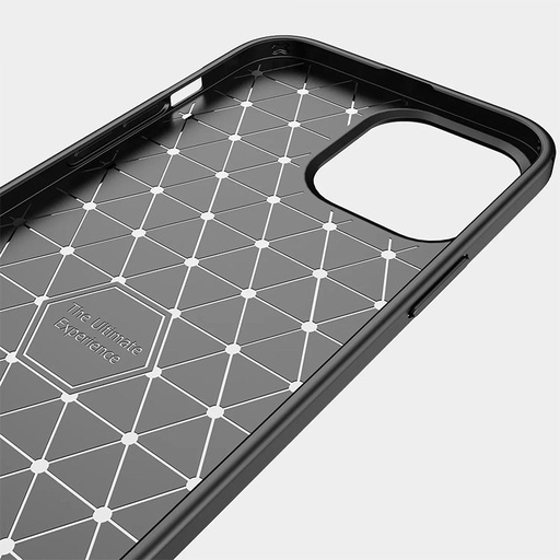 Samsung Galaxy S23 Plus forcell carbon hátlap tok (Fekete)