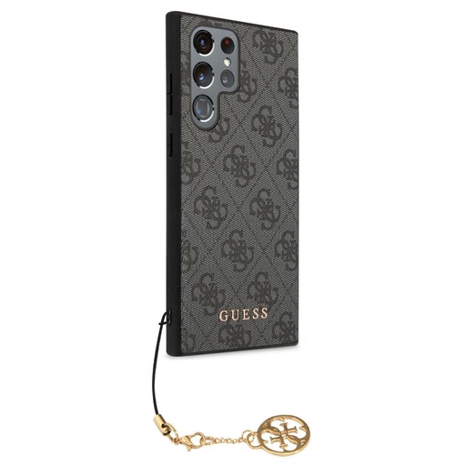 Samsung Galaxy S23 Ultra Guess 4G Charms tok (Szürke) - GUHCS23LGF4GGR