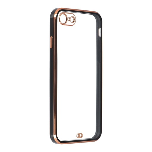 Apple iPhone 6/7/8/SE 2020/SE 2022 LUX hátlap tok (Fekete)