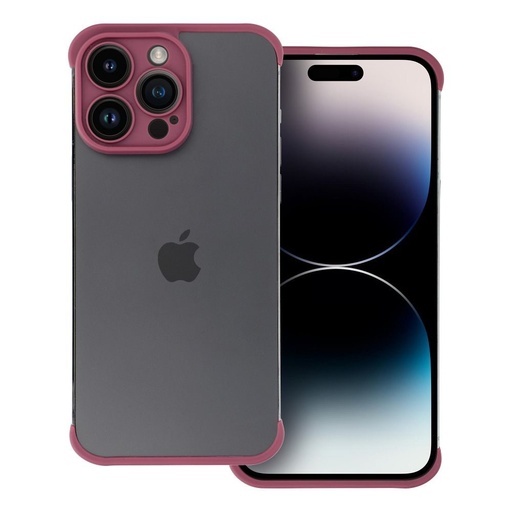 Apple iPhone 14 Pro Mini Bumpers tok kameravédelemmel (Cseresznye)