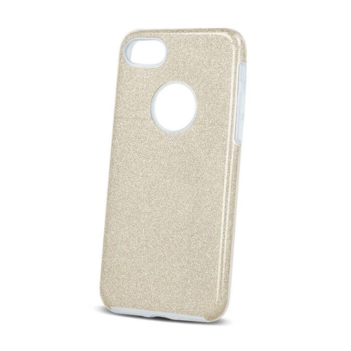 Apple iPhone 7 / iPhone 8 / iPhone SE 2020 / iPhone SE 2022 glitter 3in1 hátlap tok (Arany)