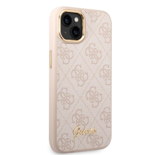 Apple iPhone 14 Guess 4G Metal Camera Outline tok (Rózsaszín) - GUHCP14SHG4SHP
