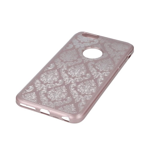 Huawei P9 Lite 2017 ornament hátlap tok, rozéarany