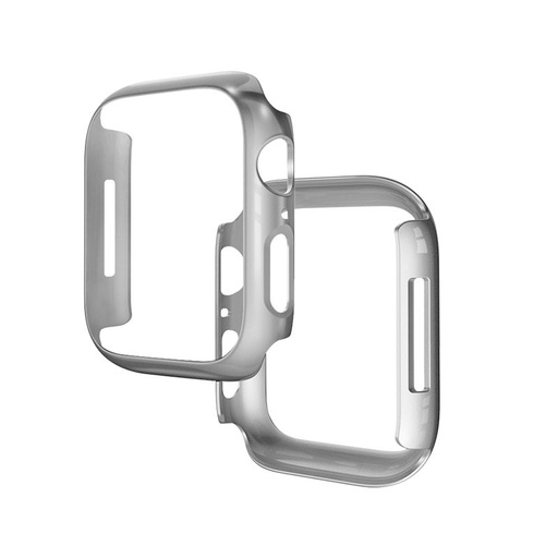 Apple Watch 7 41mm / Watch 8 41mm Hoco WS6 Shadow series tok (Ezüst)