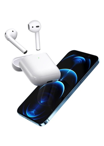 XO ES22 vezeték nélküli headset vezeték nélküli töltéssel fehér