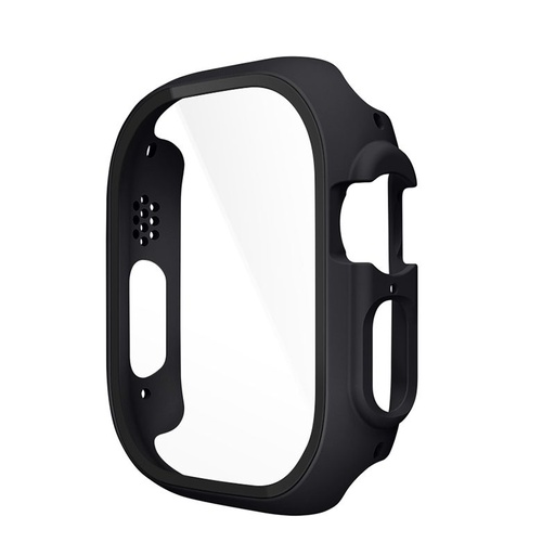 Apple Watch Ultra Hoco WS6 Shadow series tok integrált kijelzővédővel (Fekete)