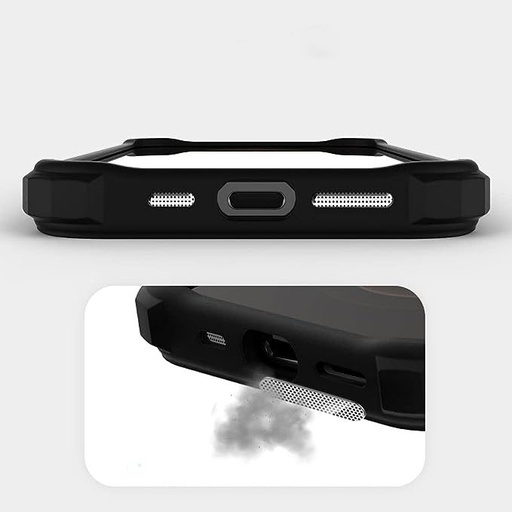Samsung Galaxy S23 5G MOLAN CANO HN7 strapabíró hátlap tok (Fekete)