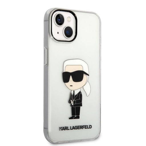 Apple iPhone 14 Plus Karl Lagerfeld IML Ikonik NFT tok (Átlátszó) – KLHCP14MHNIKTCT