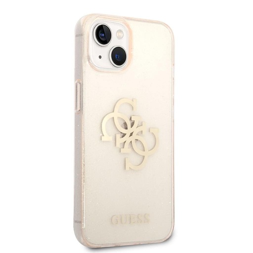 Apple iPhone 14 Guess TPU Big 4G Full Glitter tok (Arany) – GUHCP14SPCUGL4GGO
