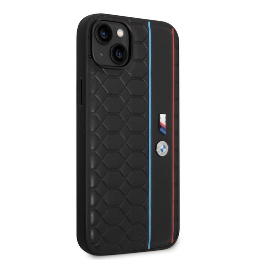 Apple iPhone 14 Plus BMW M Hexagon mintás tok (Fekete) - BMHCP14M22PGVK