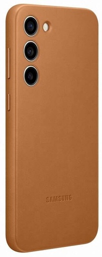 Samsung Galaxy S23+ Leather tok (Barna)