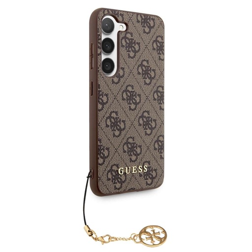 Samsung Galaxy S23+ Guess 4G Charms tok (Barna) - GUHCS23MGF4GBR