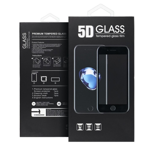 Samsung Galaxy A34 5G 5D full glue üvegfólia teljes kijelzőre fekete