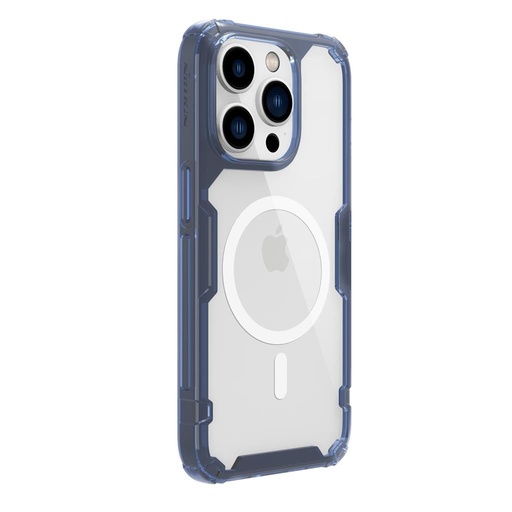 Apple iPhone 14 Pro Max Nillkin Nature Pro MagSafe hátlap tok (Kék)
