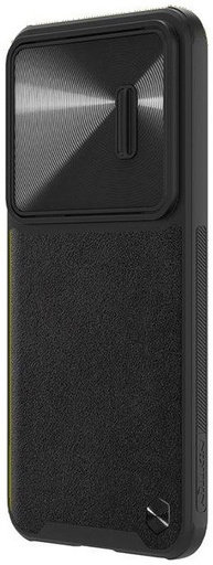 Samsung Galaxy S23 Plus Nillkin CamShield Leather S hátlap tok (Fekete)