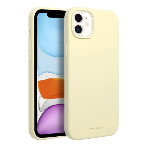 Apple iPhone 11 Roar Cloud Skin hátlap tok (világos sárga)
