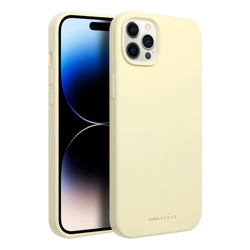 Apple iPhone 12 Pro Max Roar Cloud Skin hátlap tok (világos sárga)