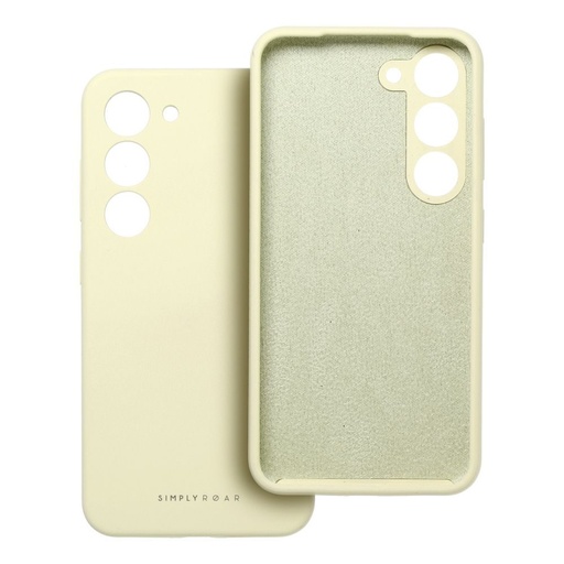 Samsung Galaxy S23 5G Roar Cloud Skin hátlap tok (világos sárga)