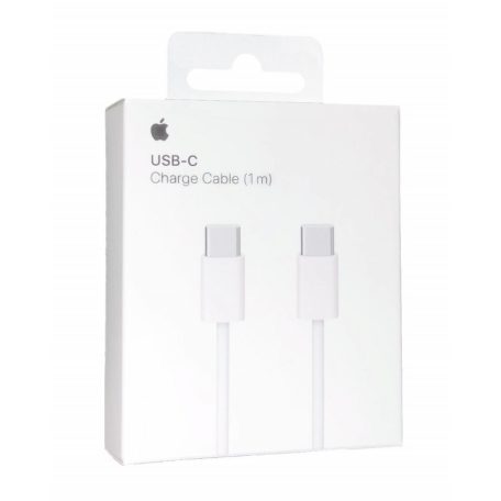 Apple USB-C - USB-C szövet adatkábel 60W (Fehér) - 1m