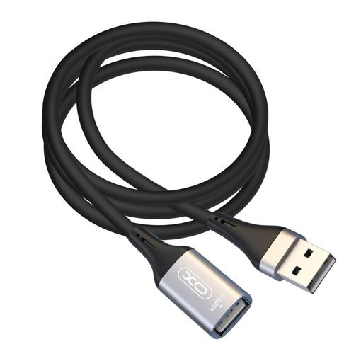 XO NB219 USB–USB adatkábel (Fekete) – USB 2.0, 2 m