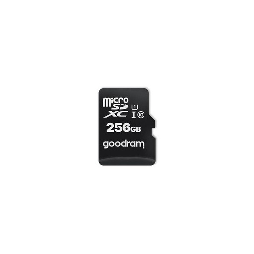 Goodram M1AA-2560R12 256GB class10 memóriakártya,SD adapterrel fekete
