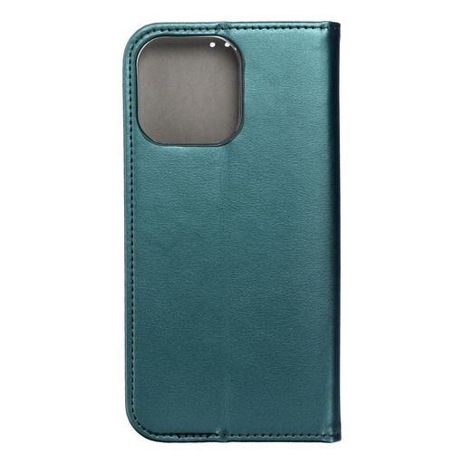 Apple iPhone 15 Pro Max smart magneto mágneses notesz tok (Zöld)