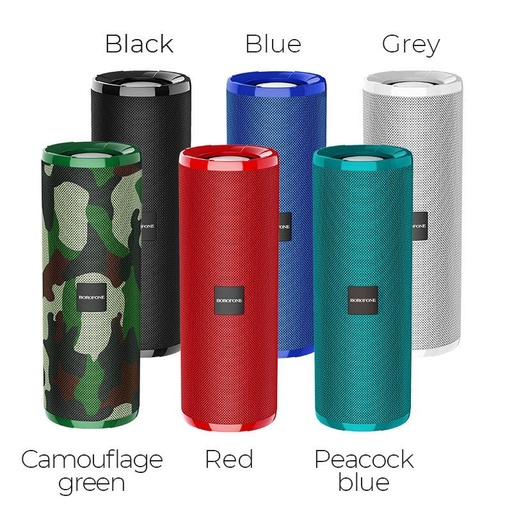 Borofone BR1 vezeték nélküli hangszóró, camo - zöld
