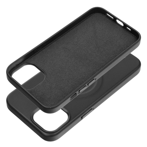 Apple iPhone 12 Pro Roar Leather magsafe hátlap tok (Fekete)