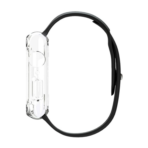 Hoco Apple Watch Series1/2/3/4/5(42/44mm) WB09 Ice crystal TPU szíj, Fekete