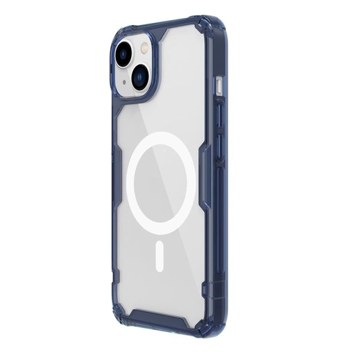 Apple iPhone 15 Plus Nillkin Nature Pro MagSafe hátlap tok (Kék)
